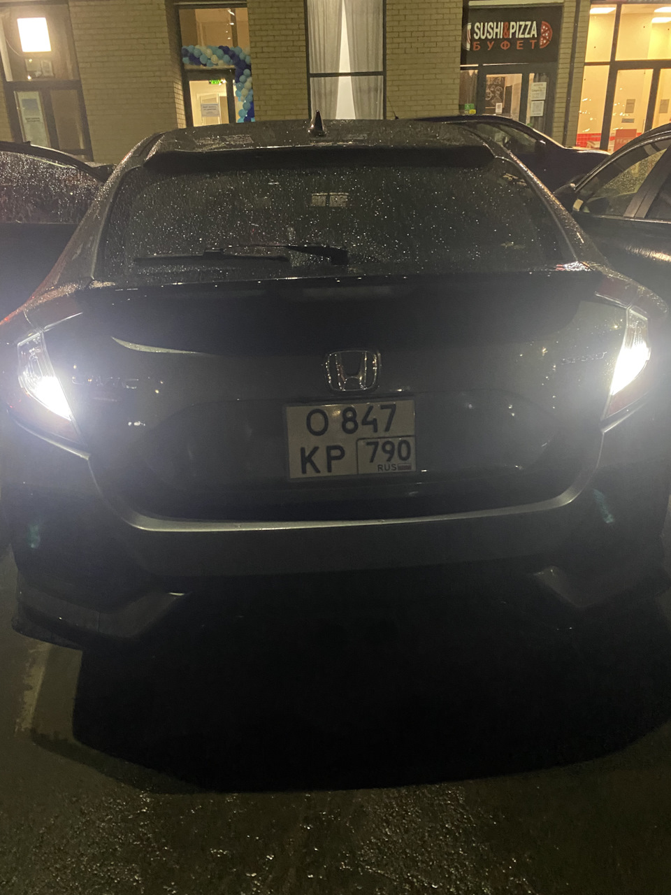 Замена штатных ламп на диодные — Honda Civic Hatchback (10G), 1,5 л ...