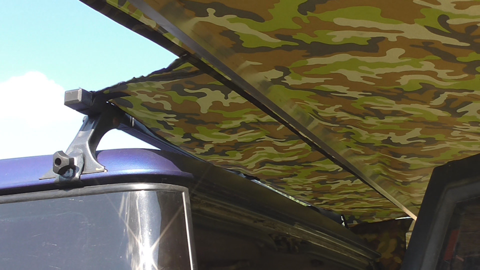 Веерная маркиза своими руками, тент для вашего авто и кемпинга ...