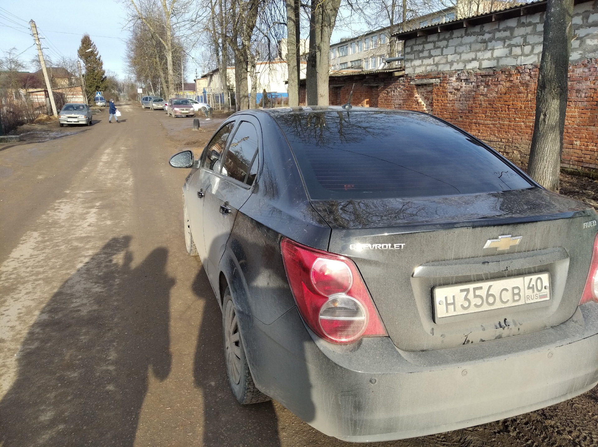 Тонировка задней полусферы и передних боковых — Chevrolet Aveo Sedan ...