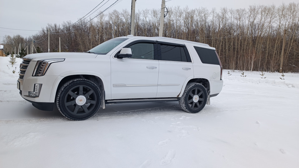 Литые диски GM 9,5Jx22 ET9 6x139,7 на Cadillac Escalade (4G). Б/у | 40 ...