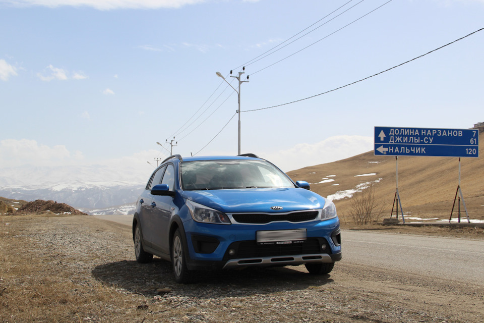 5. Замена тормозных колодок — KIA Rio X-Line, 1,4 л, 2018 года ...