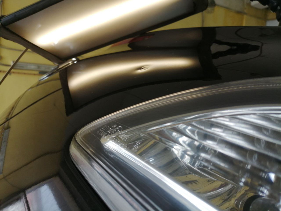 Mazda 3, вмятина на багажнике — Bezpokras на DRIVE2