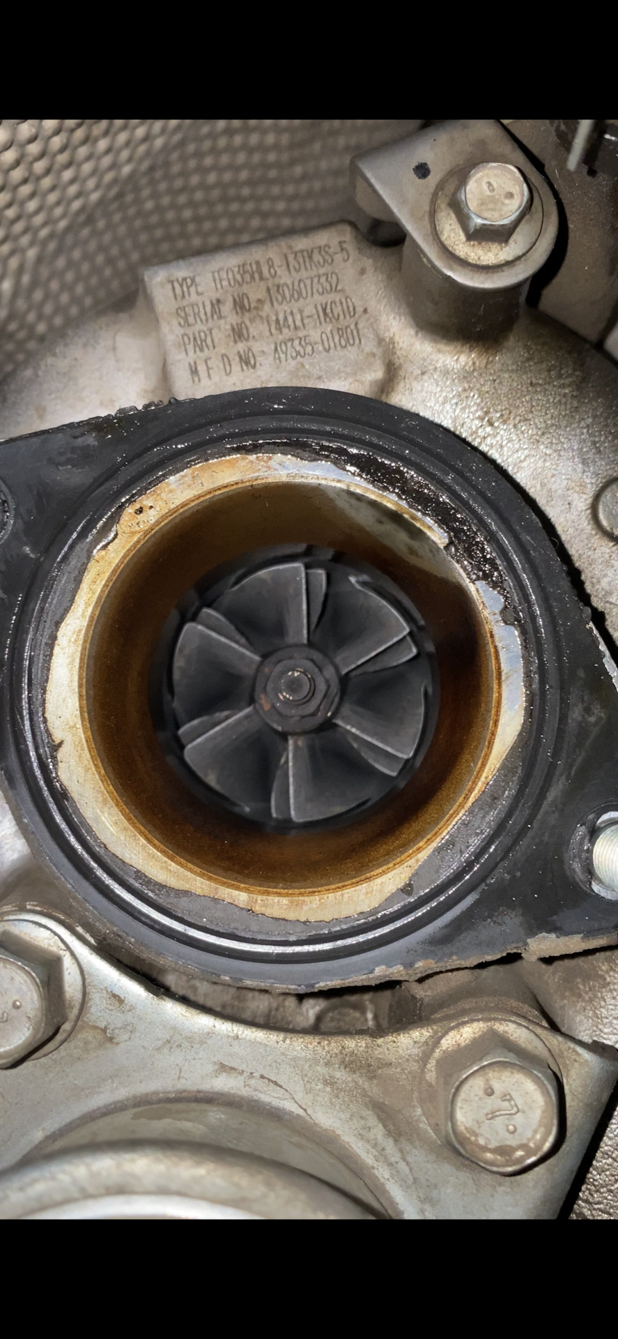 Турбина покинула чат — Nissan Juke (1G), 1,6 л, 2013 года | поломка ...