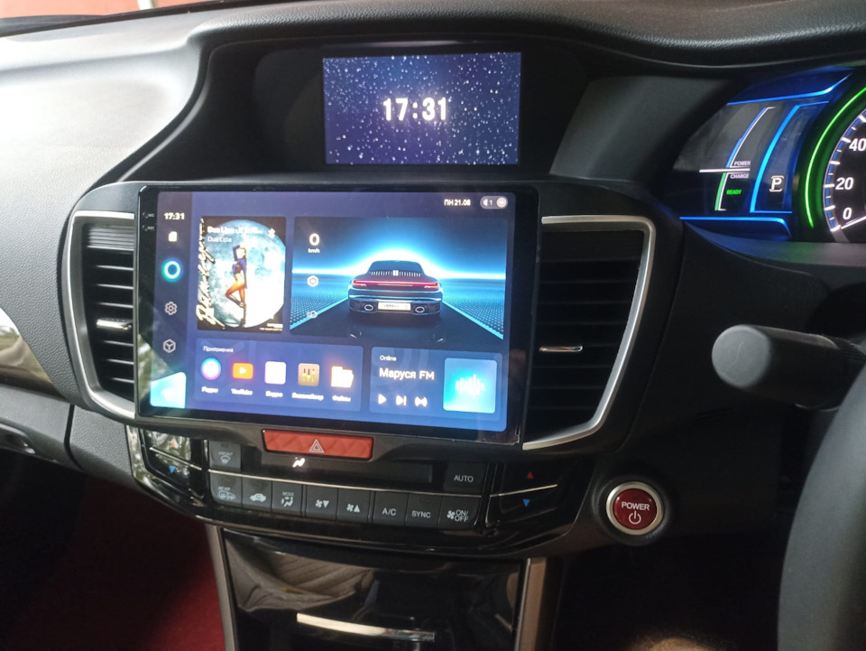 Android магнитола вместо штатной головы. — Honda Accord Hybrid (9G), 2 ...