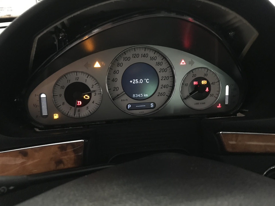 W211 замена панели приборов — DRIVE2