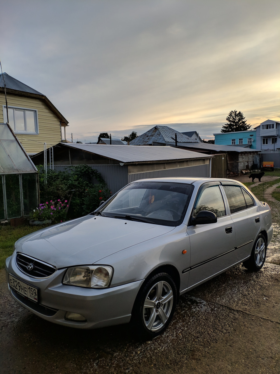 ПОСТАВКА МАШИНЫ НА УЧЕТ — Hyundai Accent (2G), 1,5 л, 2007 года |  наблюдение | DRIVE2