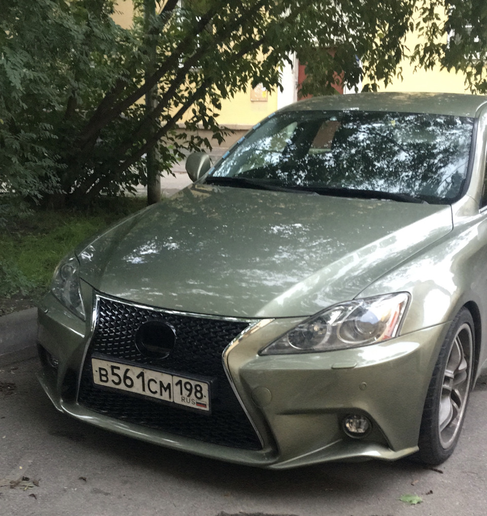 Передний бампер F-Sport — Lexus IS II, 2,5 л, 2008 года | стайлинг | DRIVE2