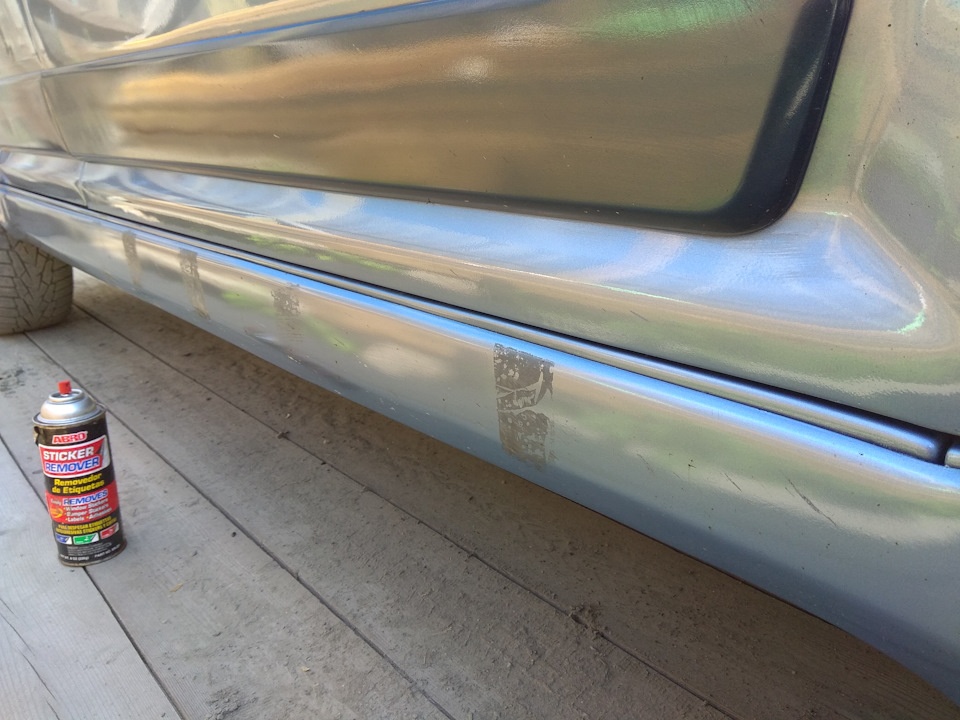 Очистка от битума, ремонт порога, плюшки, шумка багажника — Mitsubishi ...