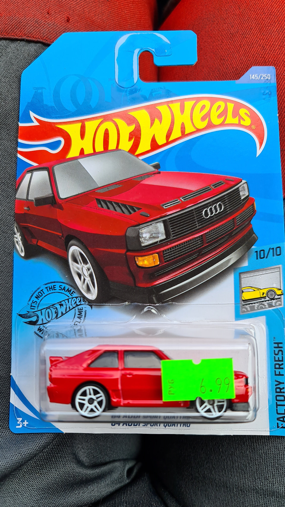 Игрушка — Audi Coupe (81,85), 1,8 л, 1986 года | фотография | DRIVE2