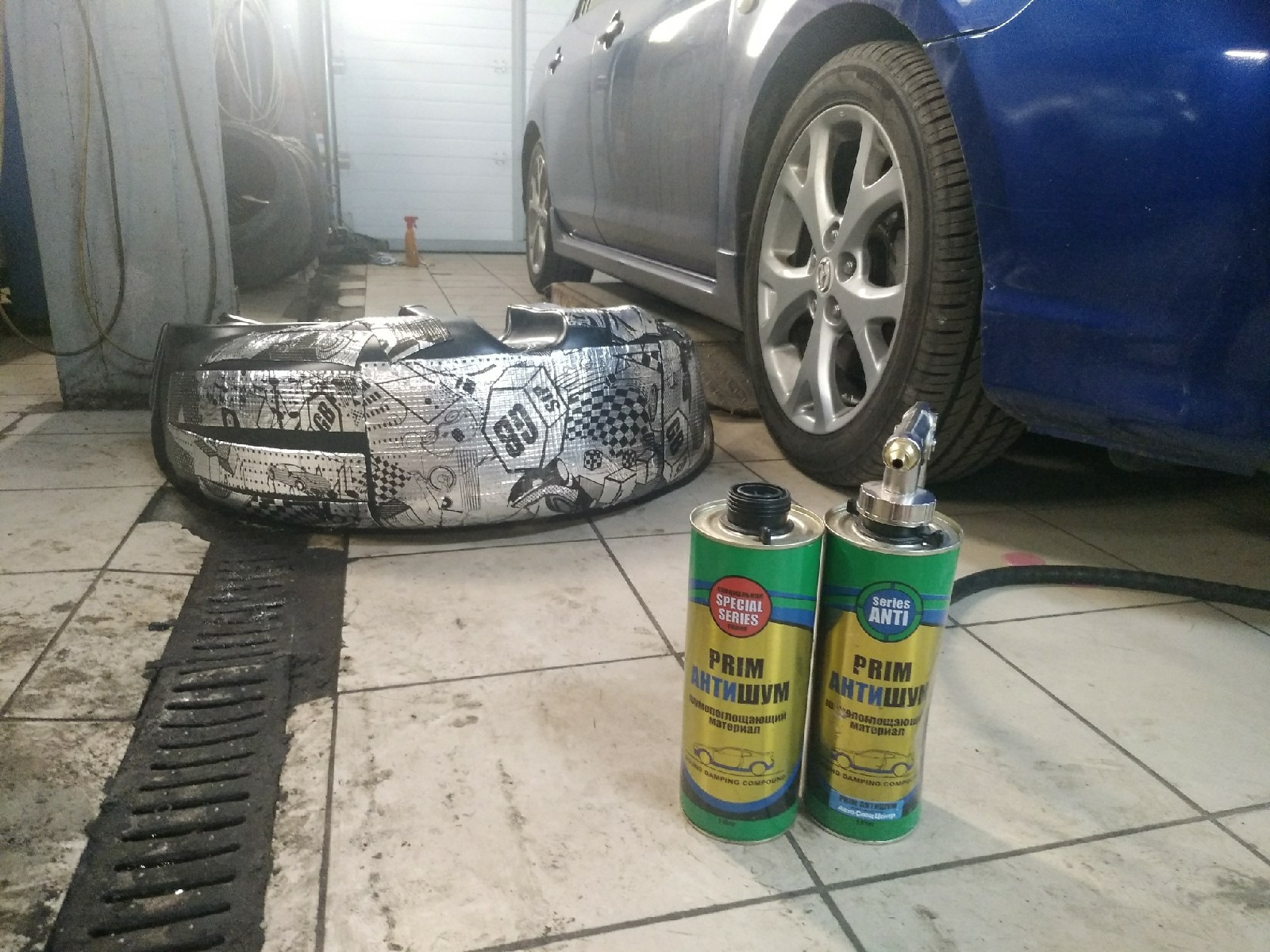 Подкрылки Петропласт — Mazda 3 (1G) BK, 2 л, 2008 года | своими руками ...