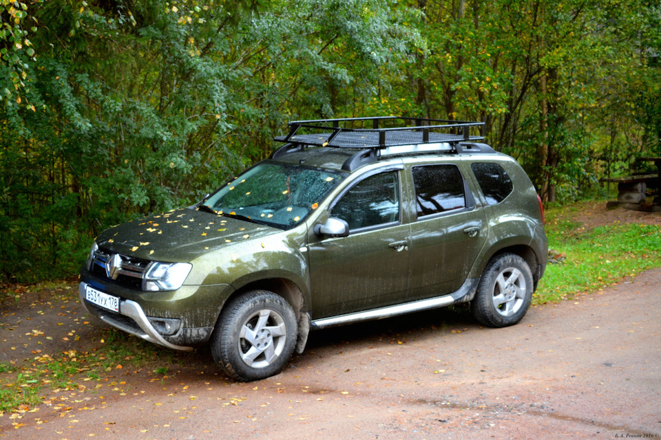 Renault Duster багажник