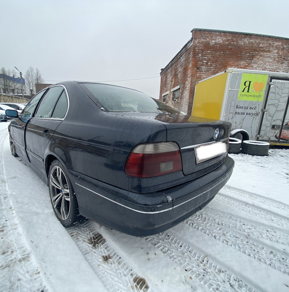 Проект «синий трактор едет к нам « — BMW 5 series (E39), 2,5 л, 2002 года |  просто так | DRIVE2