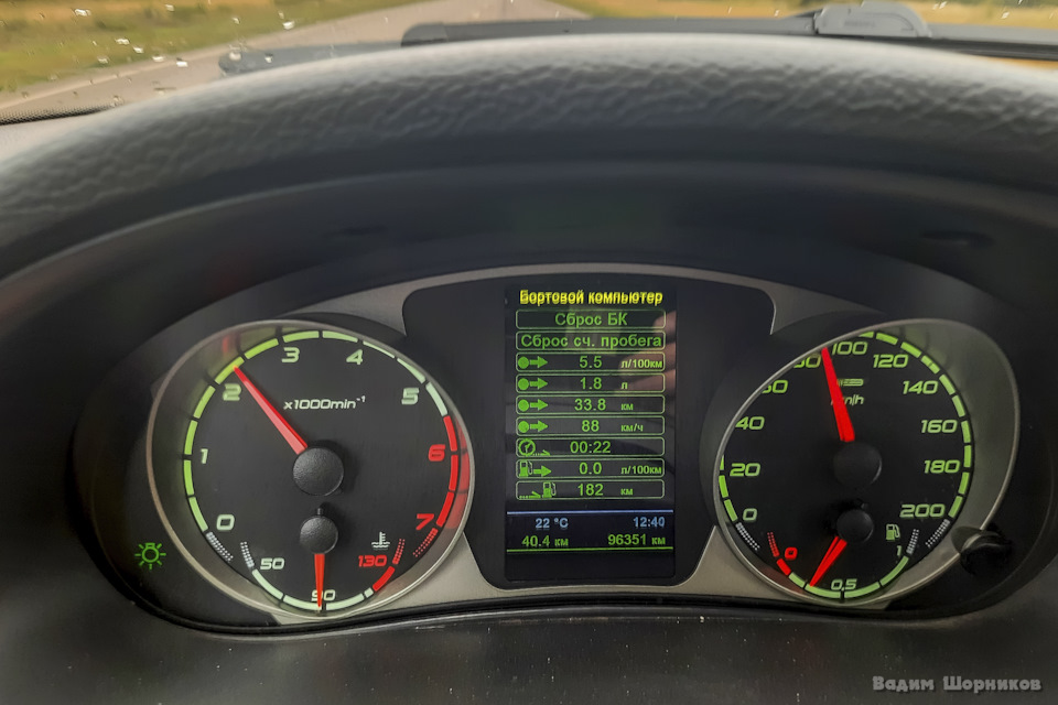 Средний расход по трассе 5,5 л/100 км — Lada Приора универсал, 1,6 л ...