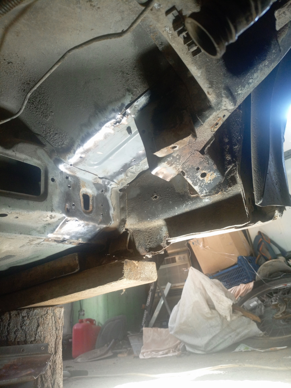 Ремонт крепления задней балки матиз — Daewoo Matiz (M200/M250), 0,8 л ...