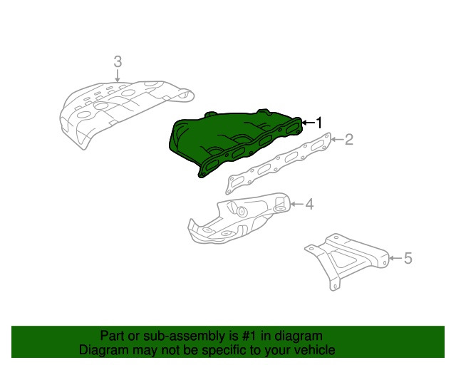 MANIFOLD,EXHAUSTКОЛЛЕКТОРВЫПУСКНОЙ