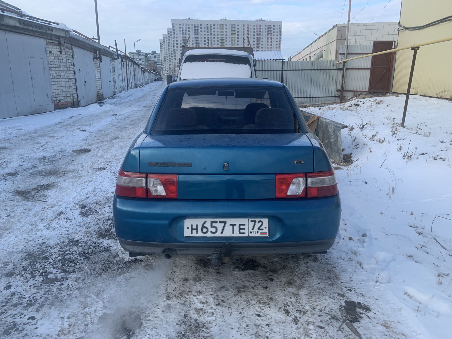 Задний катафот в цвет кузова) — Lada 21103, 1,5 л, 1998 года | стайлинг ...