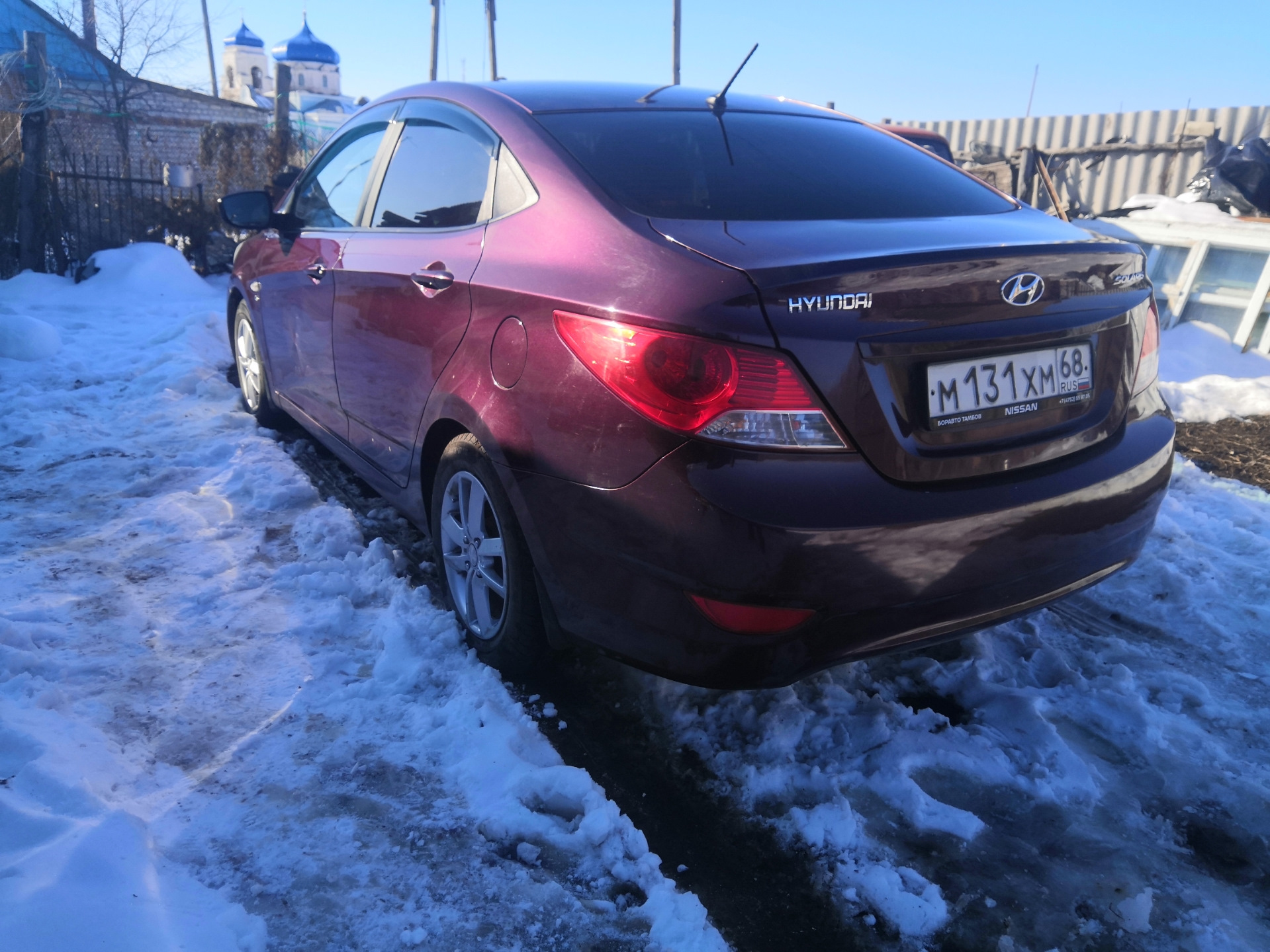 Лето, литье, красота, дтп… — Hyundai Solaris, 1,6 л, 2012 года | колёсные  диски | DRIVE2