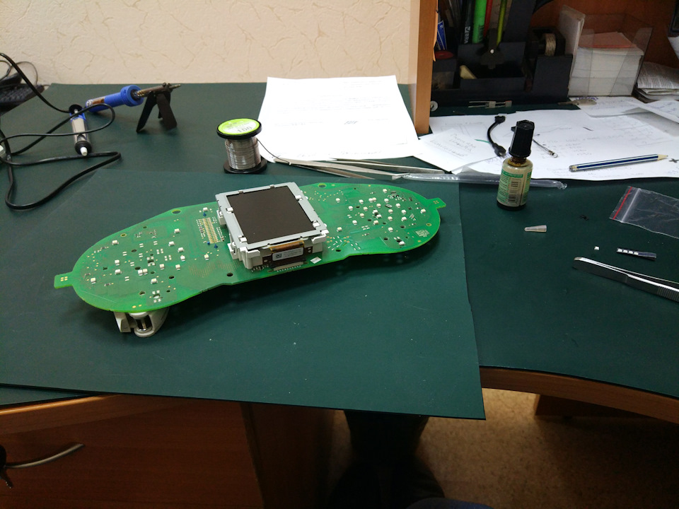 Перепайка диодов в панели приборов — Промывка форсунок/инжектора на DRIVE2