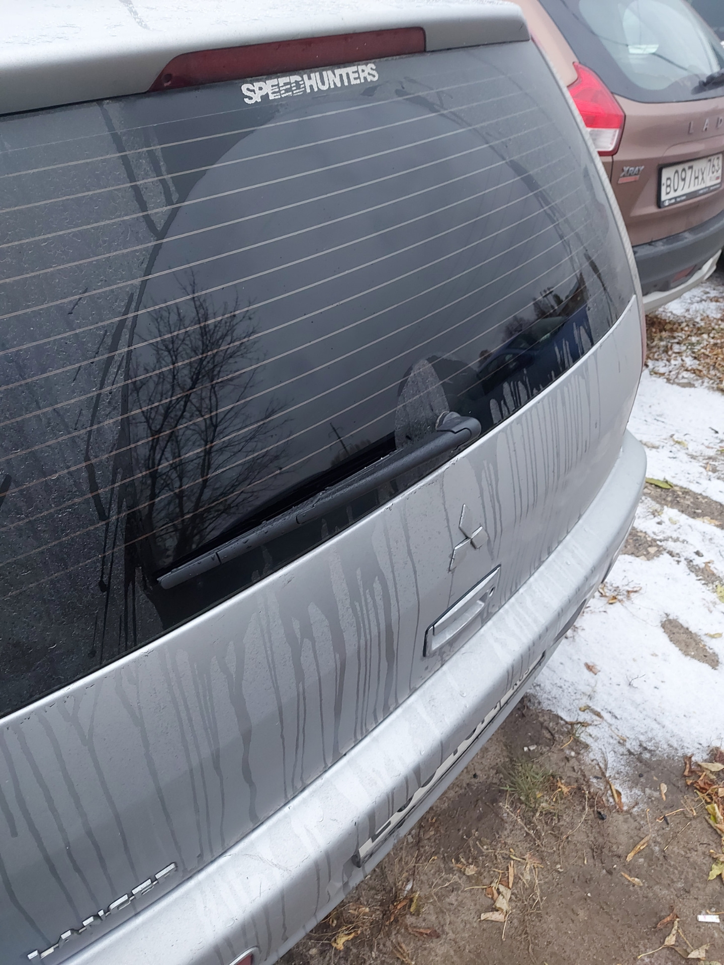 Задний дворник Лансер Универсал — Mitsubishi Lancer IX, 1,6 л, 2004 ...