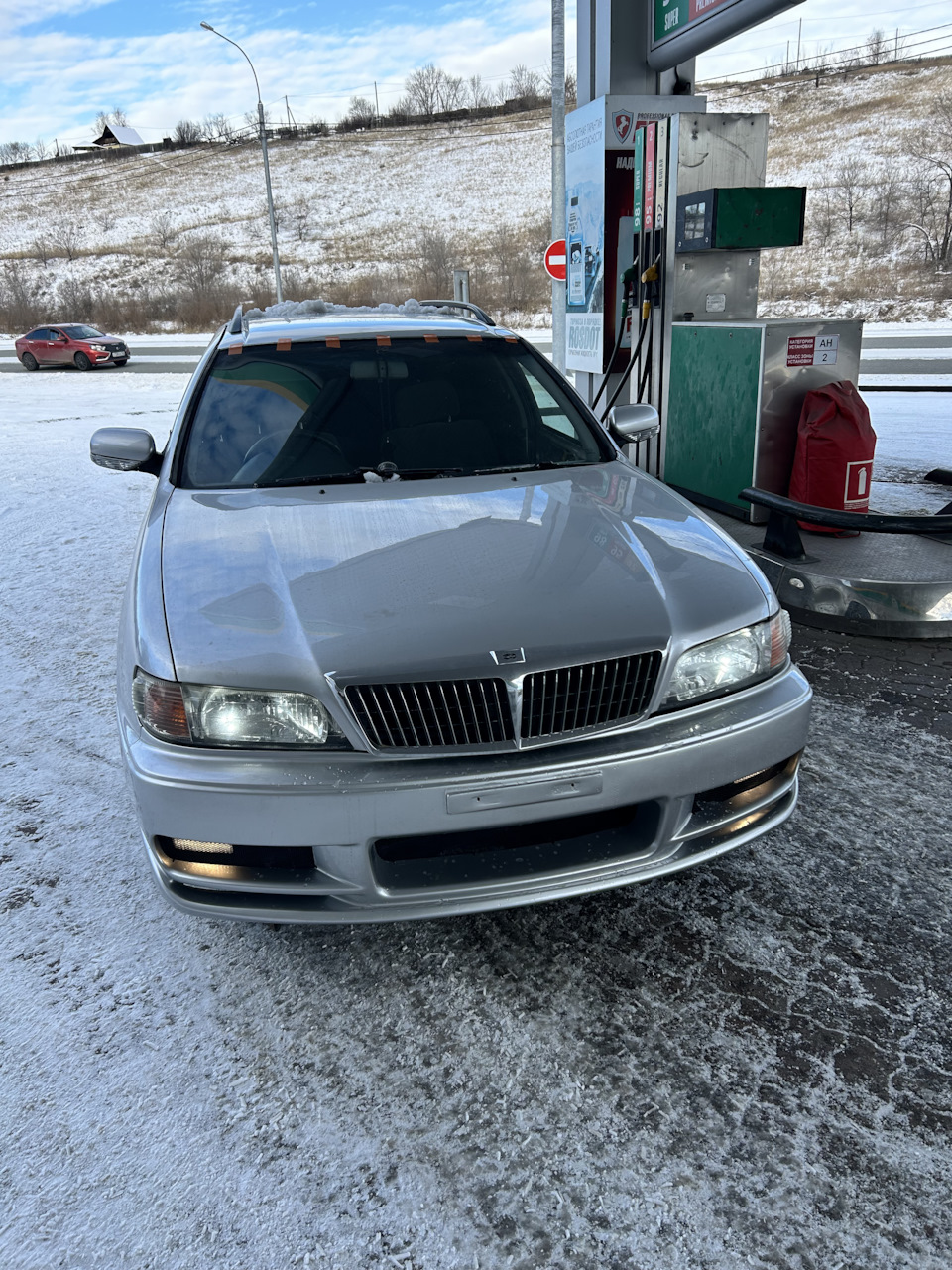 Wagon-чик вернулся домой после полного окраса! — Nissan Cefiro Wagon, 2 л,  1997 года | кузовной ремонт | DRIVE2