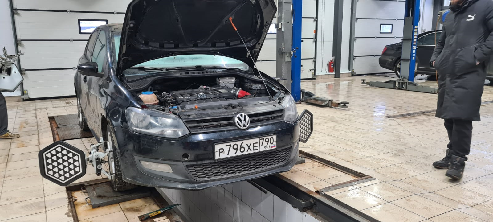 Финал, далее внесение изменений в конструкцию SWAP VW Polo VR6 3.6 ...