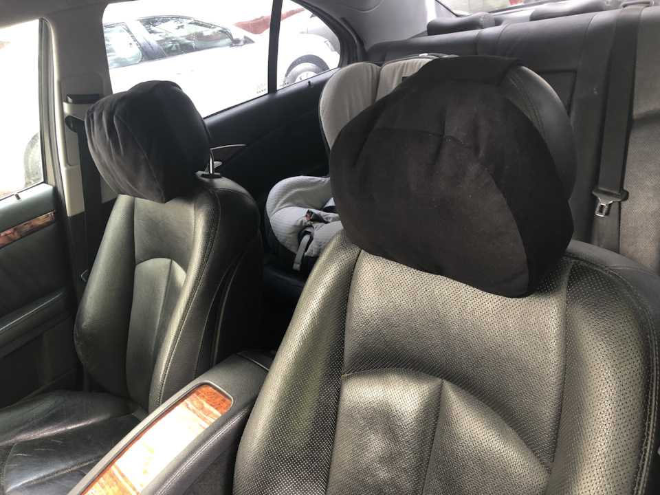 Подушки на подголовники — Mercedes-Benz E-Class (W211), 2,6 л, 2003 ...