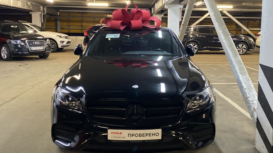 Mercedes-Benz E-class (W213) 2.0 бензиновый 2016 | Чёрная акула на DRIVE2