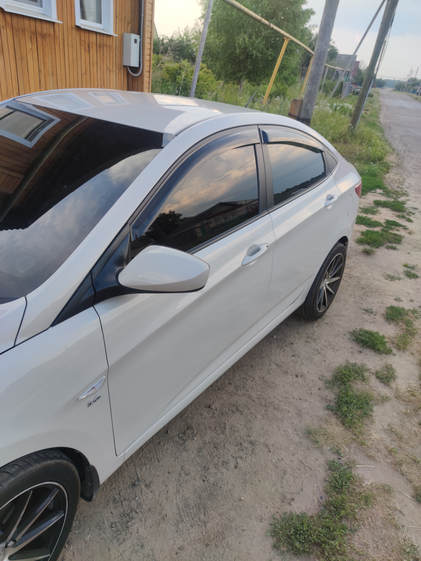 Покраска ручек, крышек зеркал на солярис — Hyundai Solaris (1G), 1,6 л ...