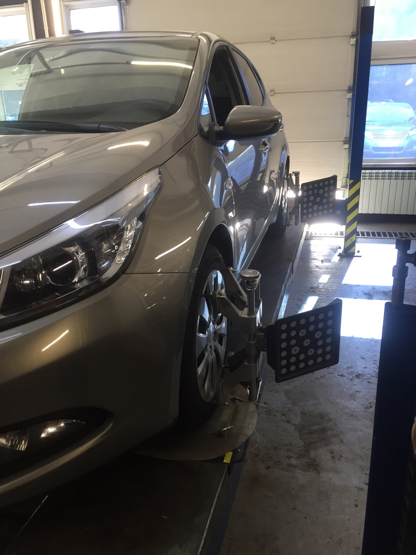 Калибровка руля сход развал — KIA Ceed (2G), 1,6 л, 2014 года | визит ...