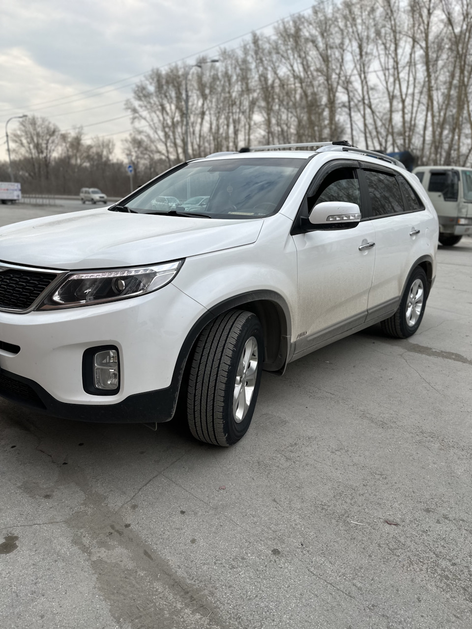 Весна пришла! — KIA Sorento (2G), 2,4 л, 2018 года | шины | DRIVE2