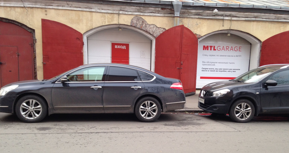 Замена масла в вариаторе. ТО160. — Nissan Teana (J32), 2,5 л, 2010 года ...