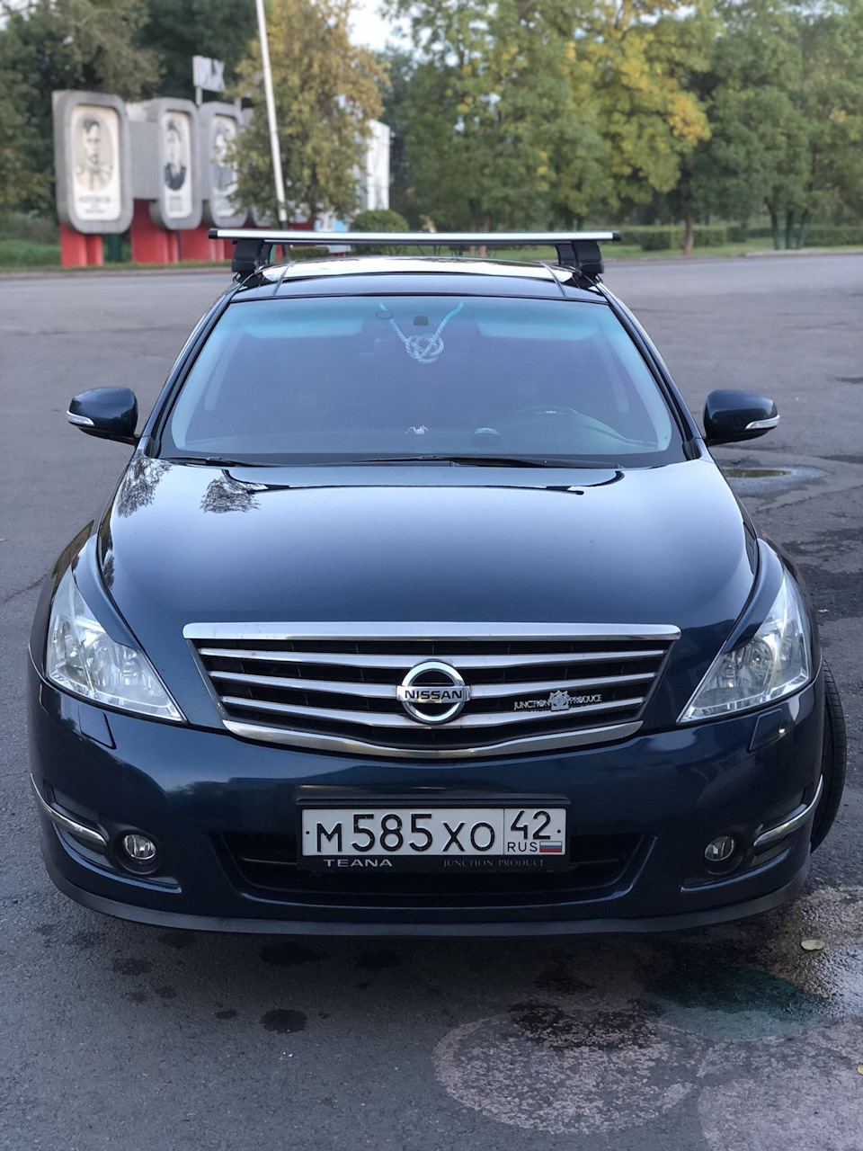 Багажник на крышу, подготовка к лыжному сезону. Nissan Teana J32. — Nissan  Teana (J32), 3,5 л, 2010 года | аксессуары | DRIVE2