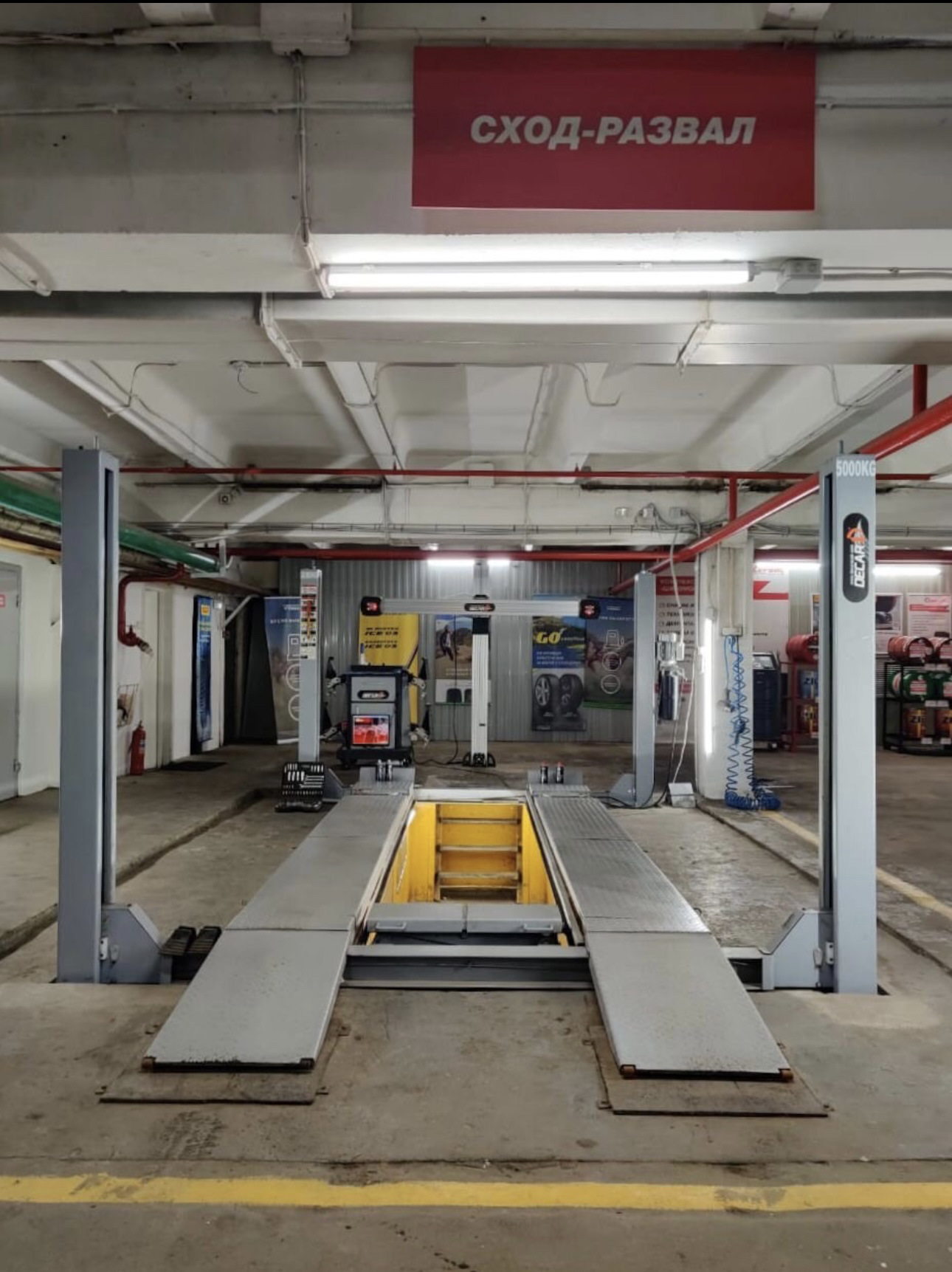 Сход- развал Шинсервисе в Москве на ЮЗАО — Renault Logan Stepway, 1,6 л ...