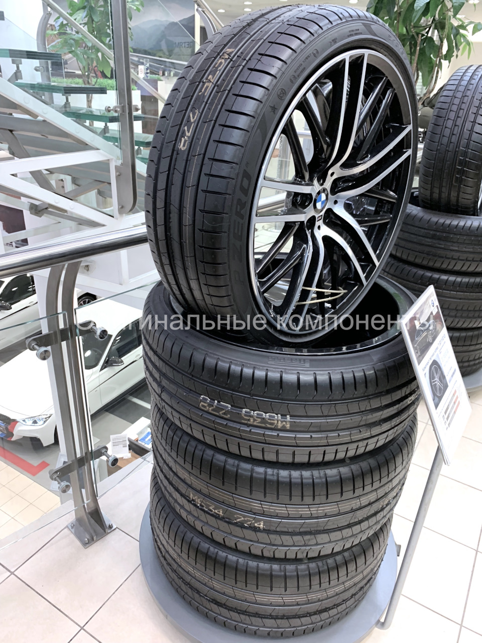 Комплект летних колес BMW 6 G32 и BMW 7 G11/G12 (Double Spoke 650 M стиль  БМВ) — Оригинальные компоненты на DRIVE2