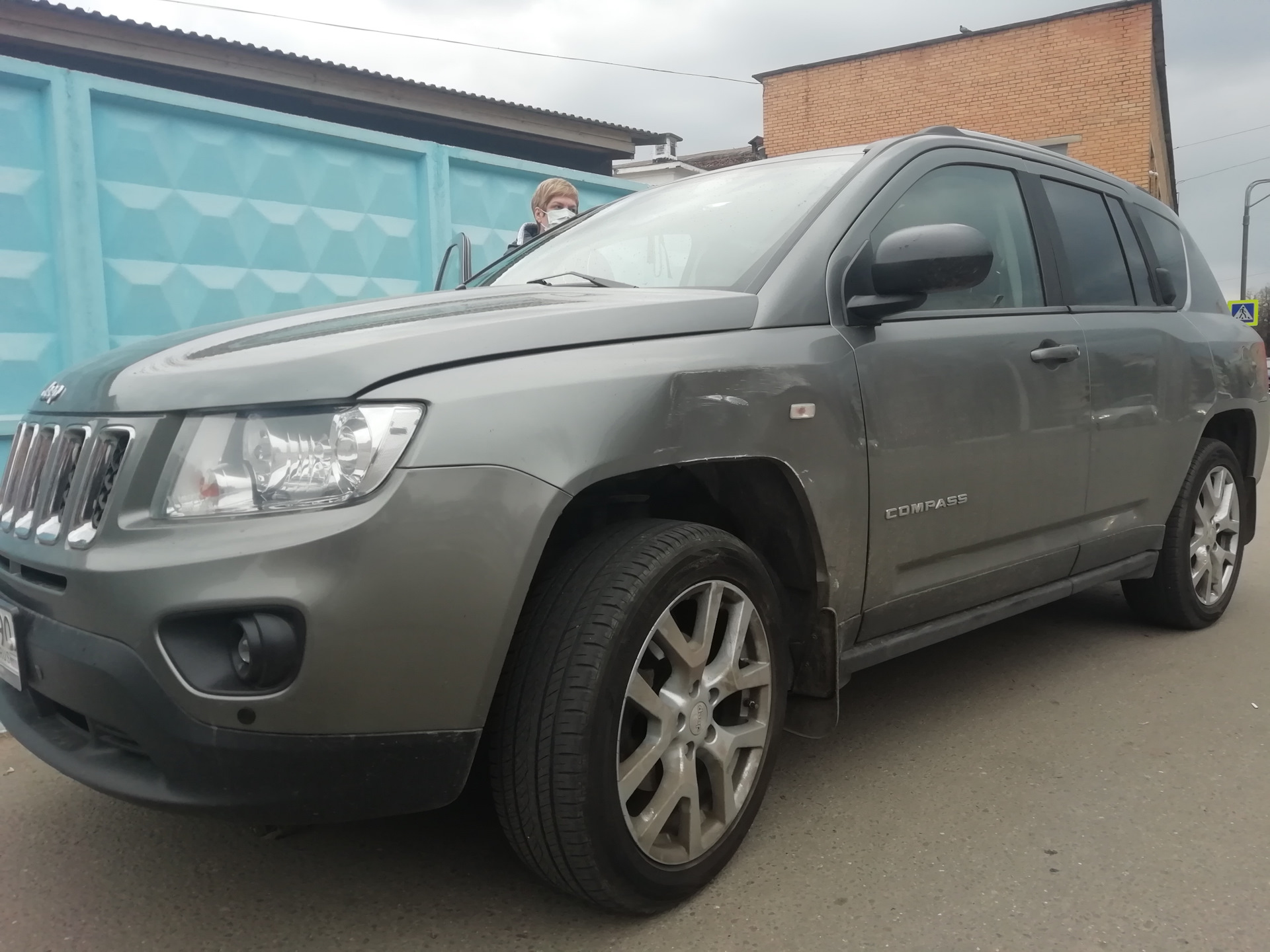 Печалька — Jeep Compass (1G), 2,4 л, 2012 года | ДТП | DRIVE2