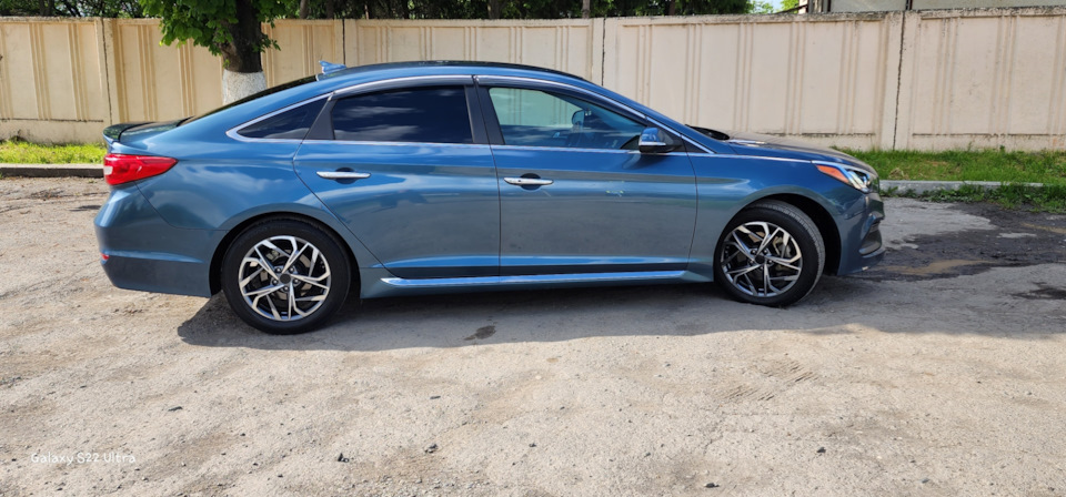 Колёсные диски. — Hyundai Sonata VII (LF), 2,4 л, 2016 года | колёсные ...