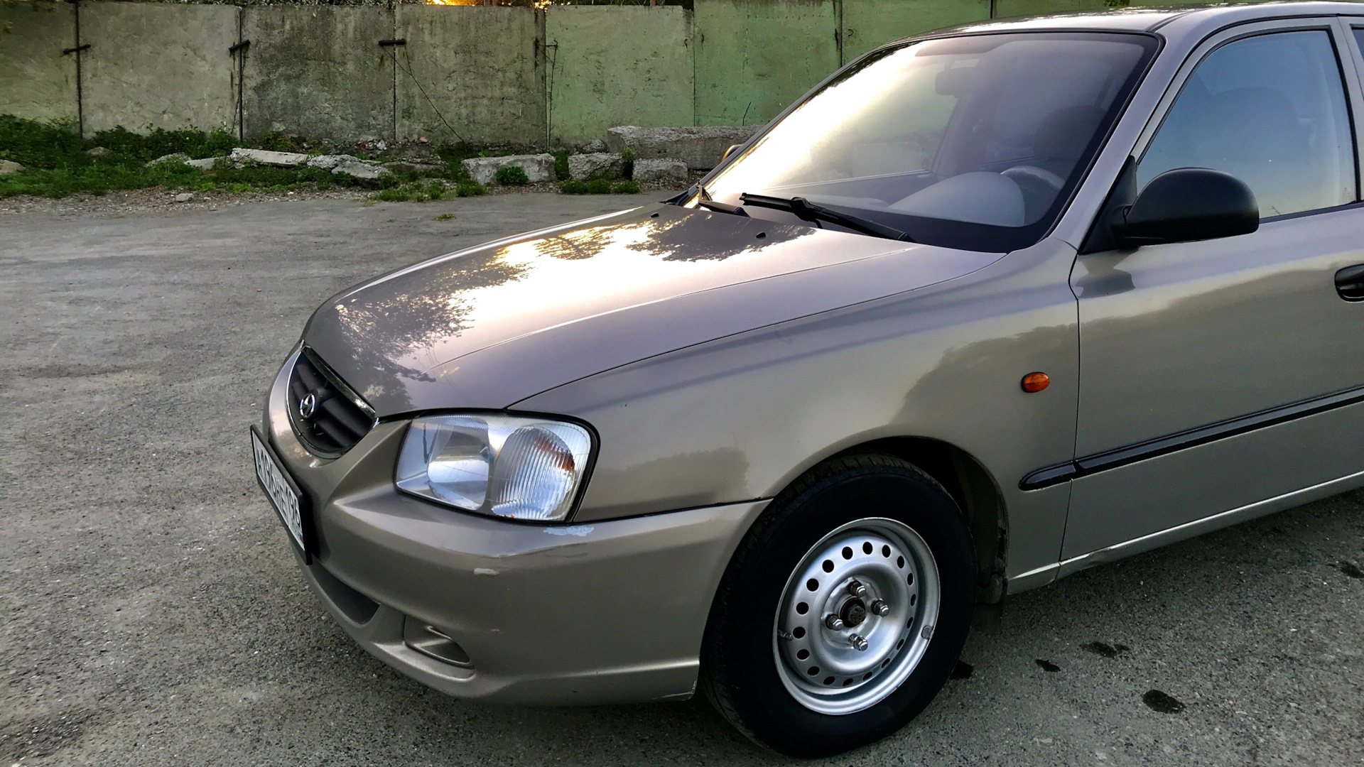 Hyundai Accent (2G) 1.5 бензиновый 2008 | Работяга парень на DRIVE2