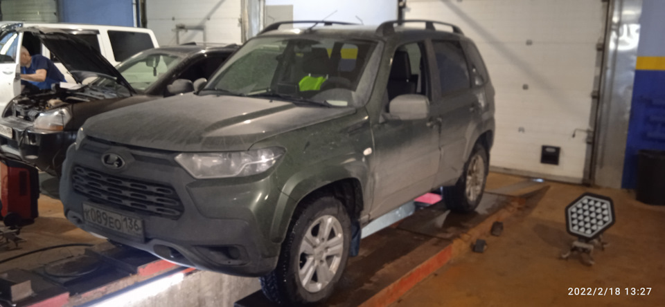Развал схождения Нива Тревал — Lada Niva Travel, 1,7 л, 2021 года ...