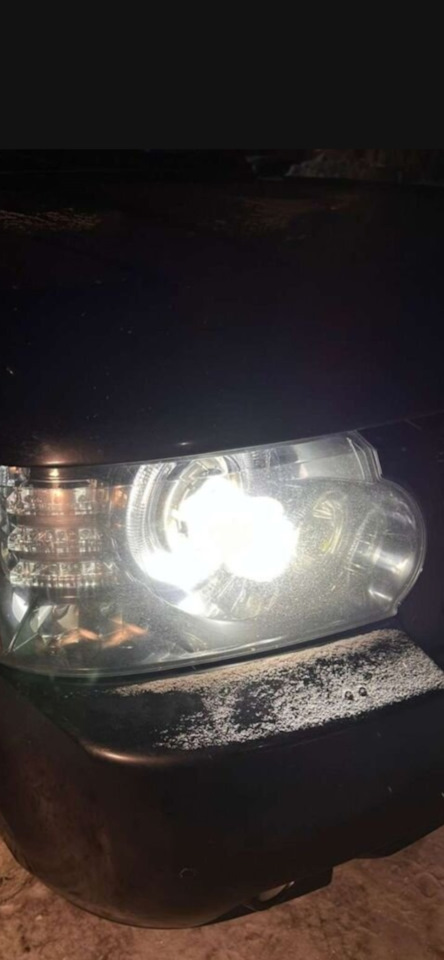 Фары Range rover 3 адаптивы с bi led на Land Rover Range Rover (3G). Б ...