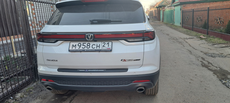 Наклейки на пороги — Changan CS35 Plus (1Gf), 1,4 л, 2023 года ...