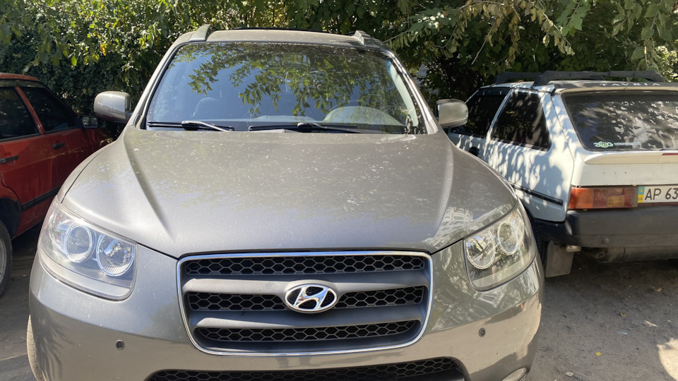 Санта Фе 2 2.2 дизель дымит утром на холодную — Hyundai Santa Fe (2G ...