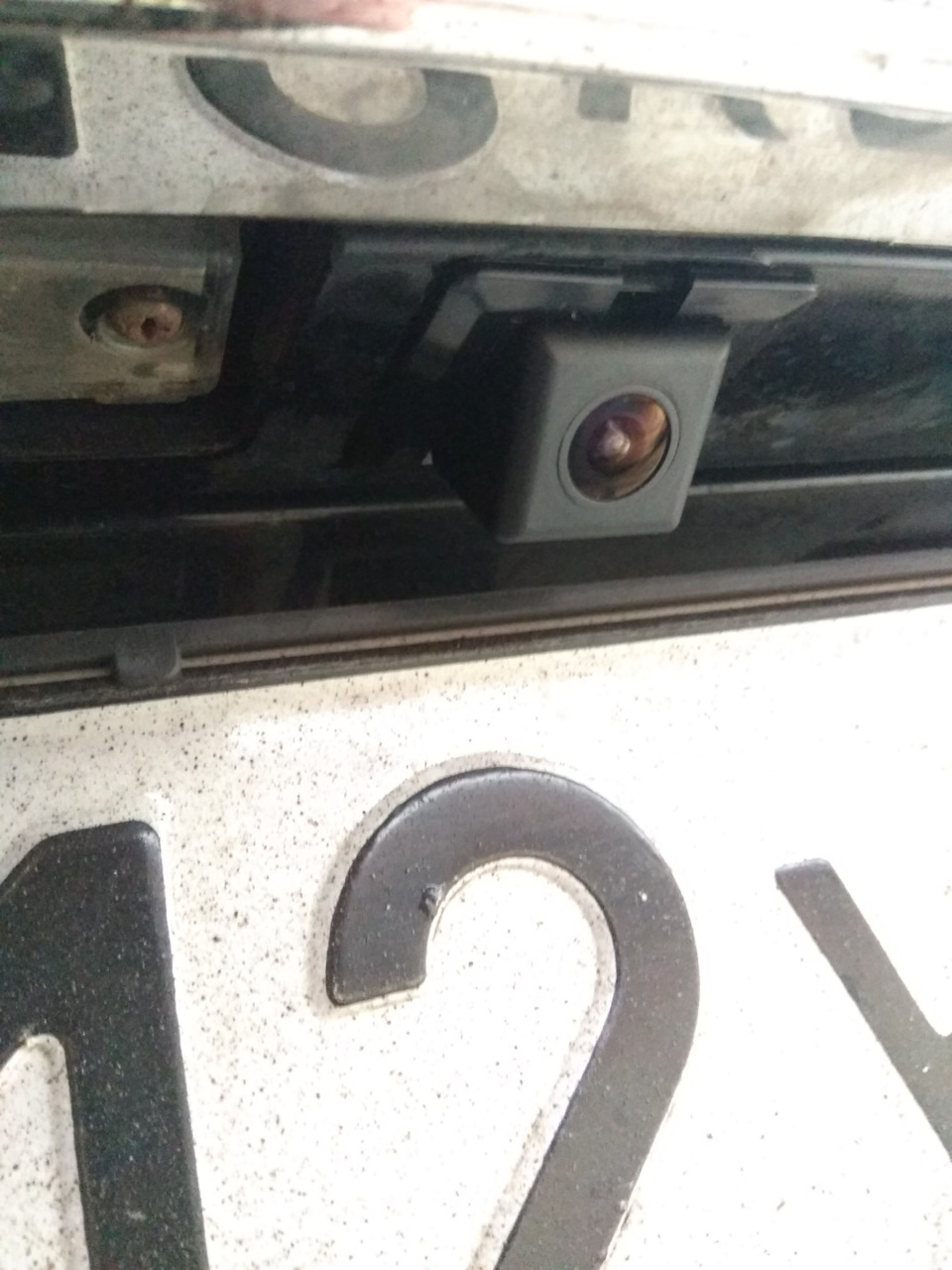 Замена камеры заднего вида — Toyota Land Cruiser Prado 150-series, 3 л ...