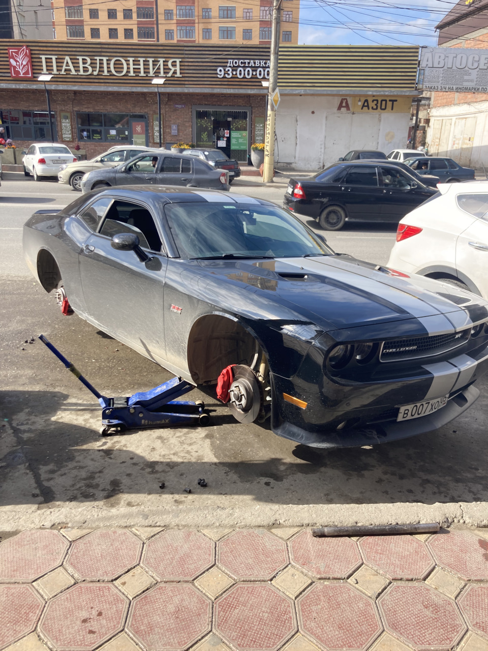 Проверка дисков, шин на кривизну … — Dodge Challenger, 6,4 л, 2012 года |  колёсные диски | DRIVE2