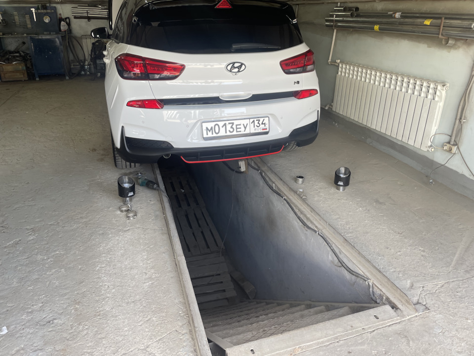 Насадки на выхлоп. — Hyundai i30 N, 2 л, 2019 года | тюнинг | DRIVE2