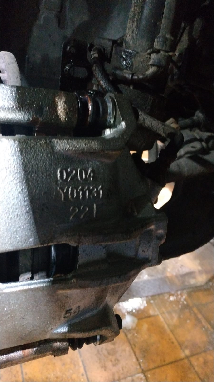 Замена переднего суппорта Dongfeng H30 Cross, на суппорт от Пежо 206 ...