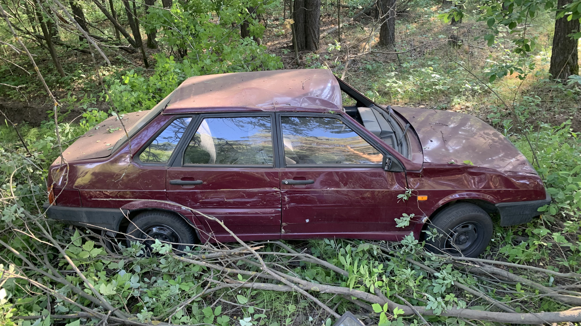 Последняя запись — Lada 21099, 1,5 л, 2001 года | ДТП | DRIVE2