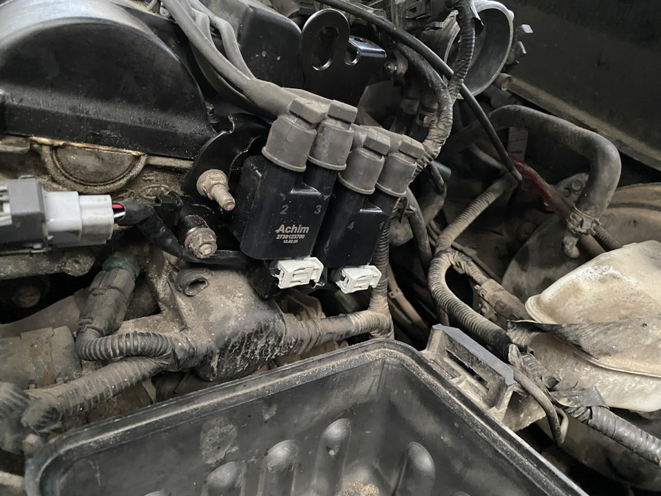 Замена генератора и катушек зажигания 💥🛠 — Hyundai Tiburon (GK), 2 л ...