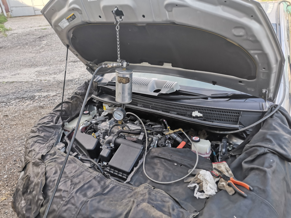 Промывка форсунок (Винсом) Wynn’s без снятия — Toyota Prius Alpha, 1,8 ...