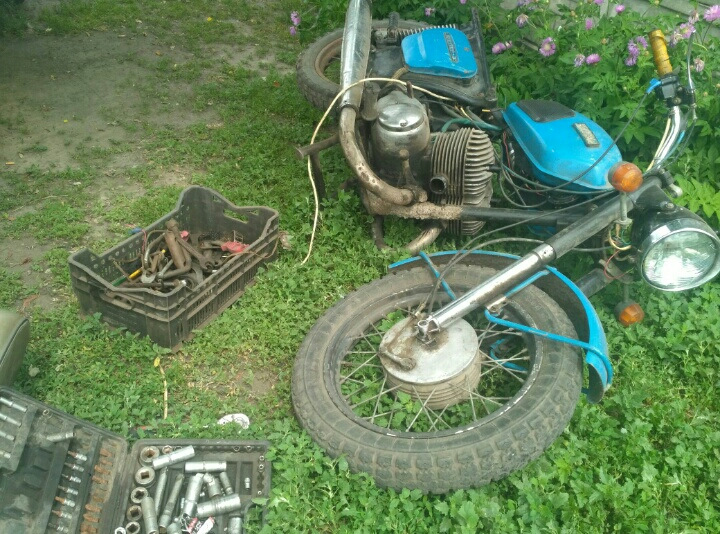 С чего все началось — Иж Юпитер 3К (Ендуро), 0,5 л, 1980 года | просто ...