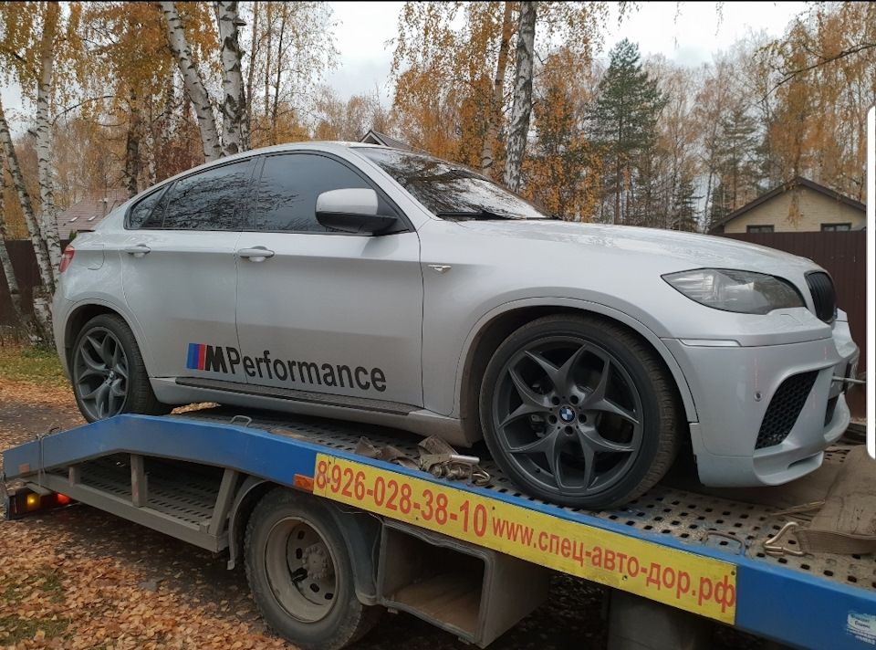 Лопнул верхний патрубок радиатора — BMW X6 (E71/E72), 3,5 л, 2008 года ...